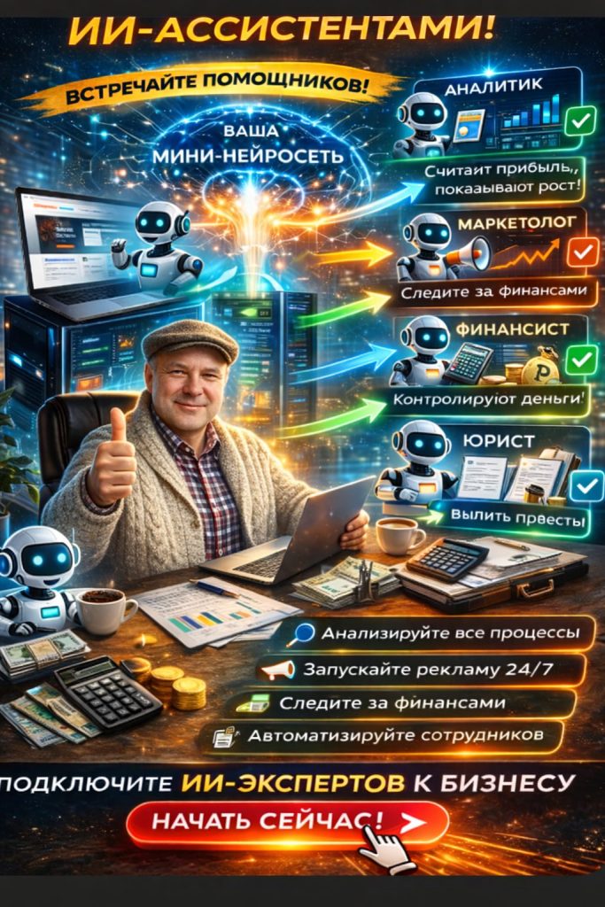 Agentorium — бизнес-нейросеть: ИИ-эксперты для задач бизнеса, контента, финансов и поддержки, запуск 24/7