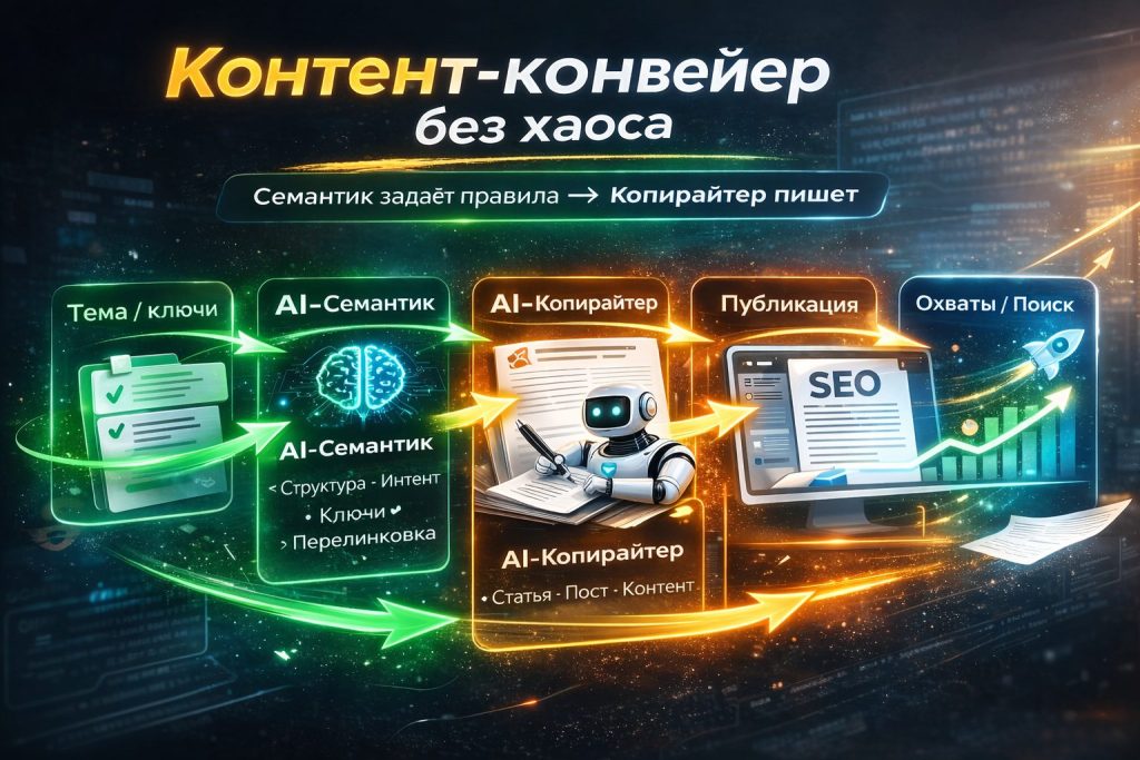 Контент-автопилот: как нейросеть для бизнеса планирует темы, SEO и пишет статьи регулярным потоком
