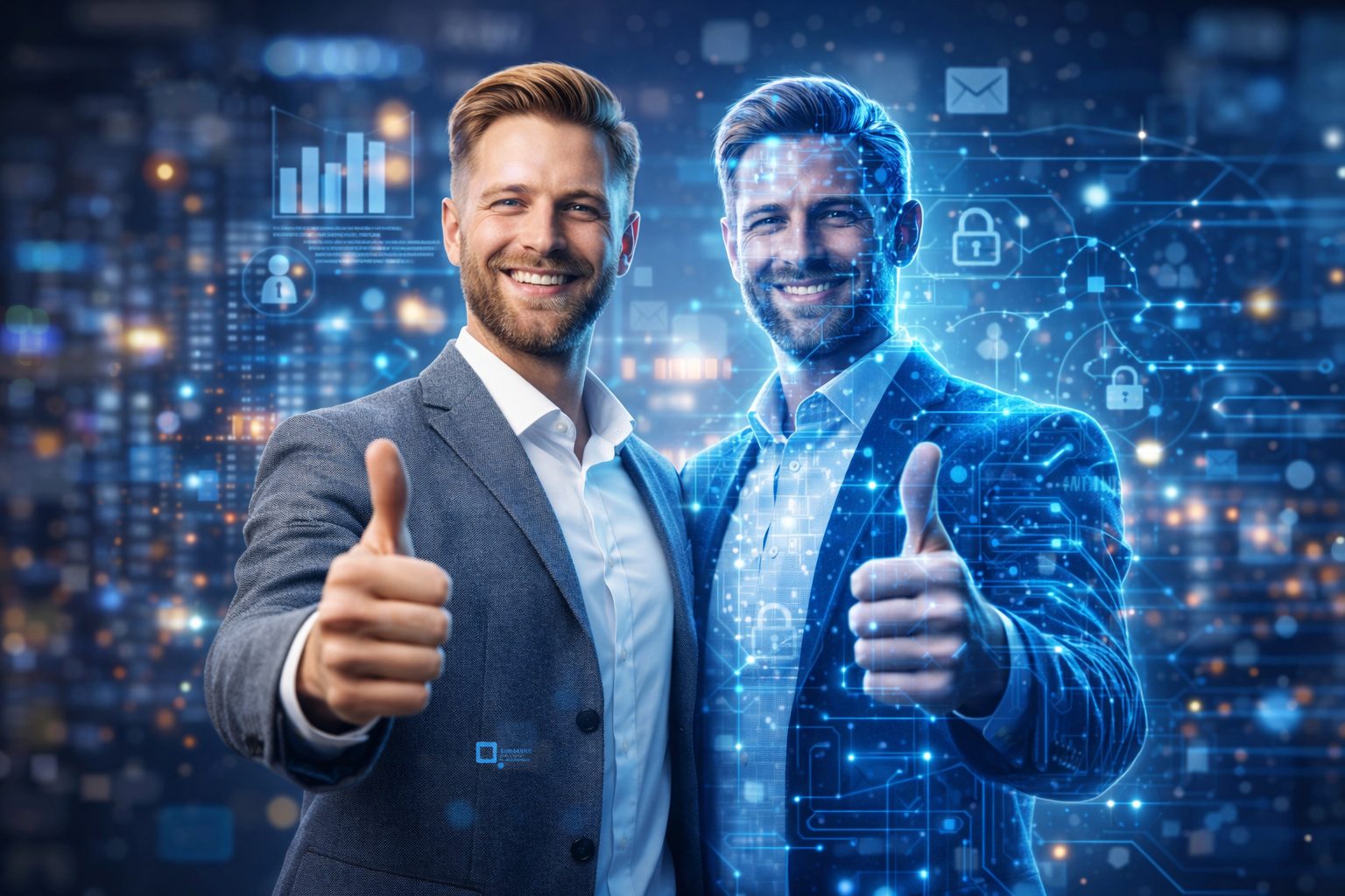 Предприниматель и AI-двойник