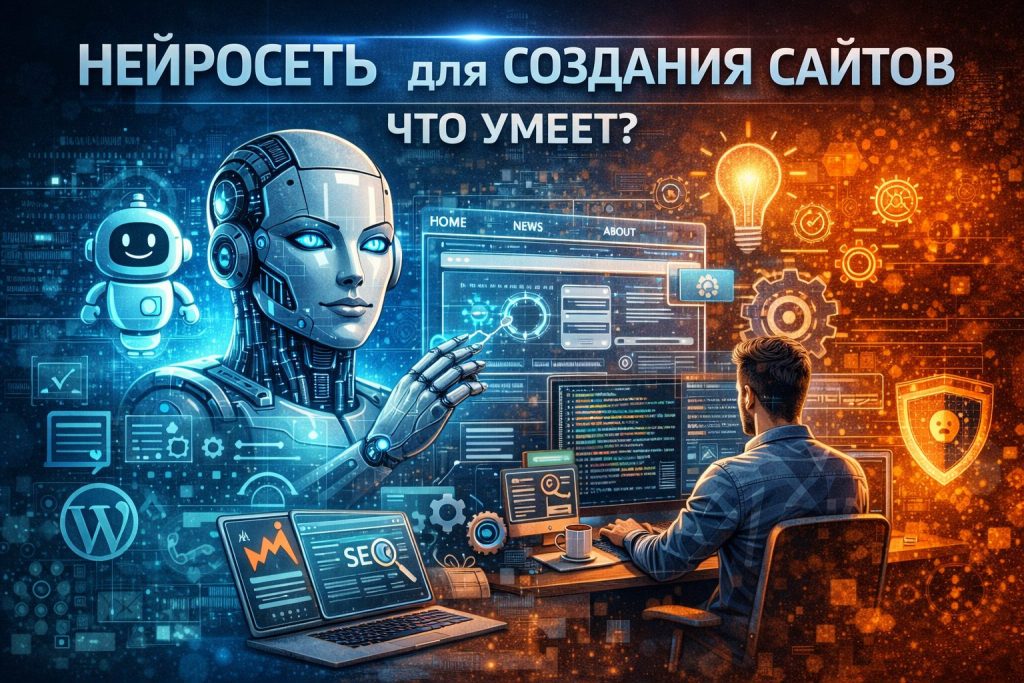 Нейросеть для создания сайтов