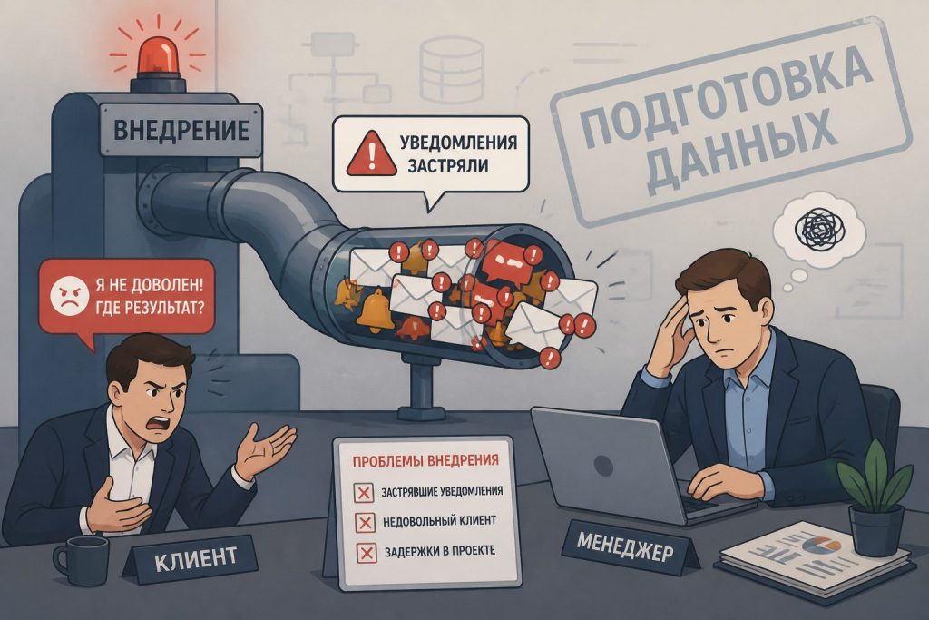 Ошибка внедрения AI: неподготовленная база знаний приводит к сбоям