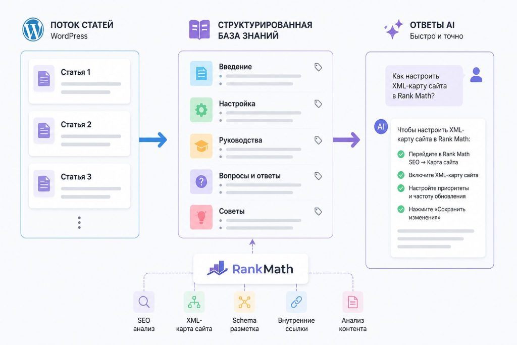 преобразование публикаций в умную базу знаний для AI